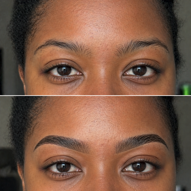Des sourcils parfaits en 5 minutes qui durent 7 jours.