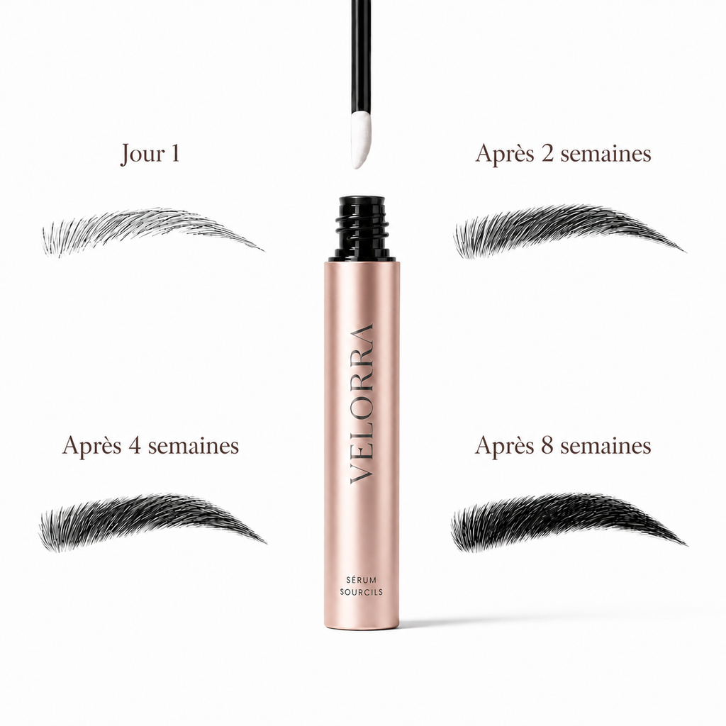 Sérum Croissance Sourcils — Repousse Naturelle en 4 Semaines