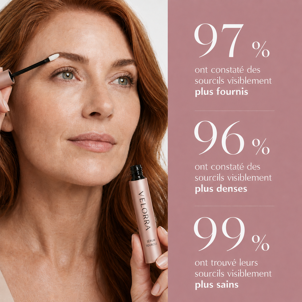 Sérum Croissance Sourcils — Repousse Naturelle en 4 Semaines